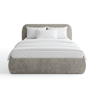 Eterial Upholstered Ottoman Bed with Storage, Soft Modern Style – photo 7