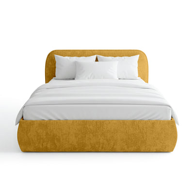 Eterial Upholstered Ottoman Bed with Storage, Soft Modern Style – photo 26