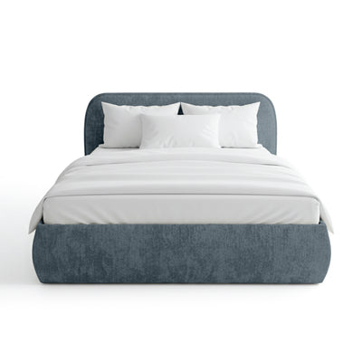 Eterial Upholstered Ottoman Bed with Storage, Soft Modern Style – photo 36