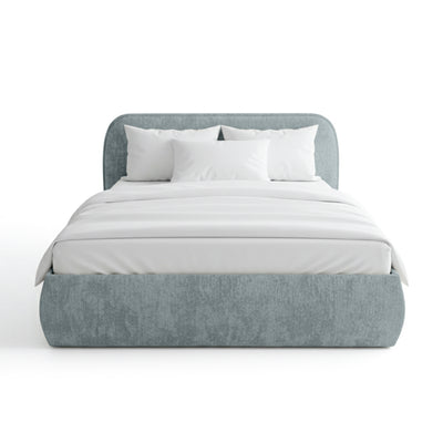 Eterial Upholstered Ottoman Bed with Storage, Soft Modern Style – photo 28
