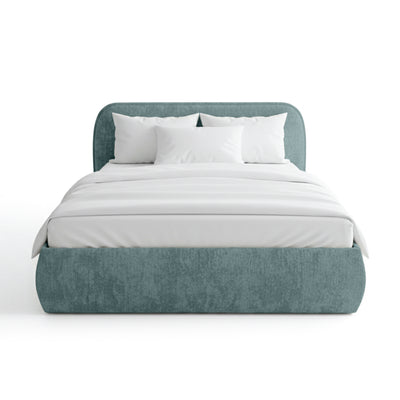 Eterial Upholstered Ottoman Bed with Storage, Soft Modern Style – photo 20