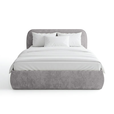 Eterial Upholstered Ottoman Bed with Storage, Soft Modern Style – photo 23