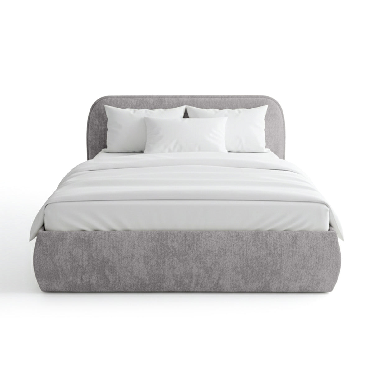 Eterial Upholstered Ottoman Bed with Storage, Soft Modern Style – photo 32