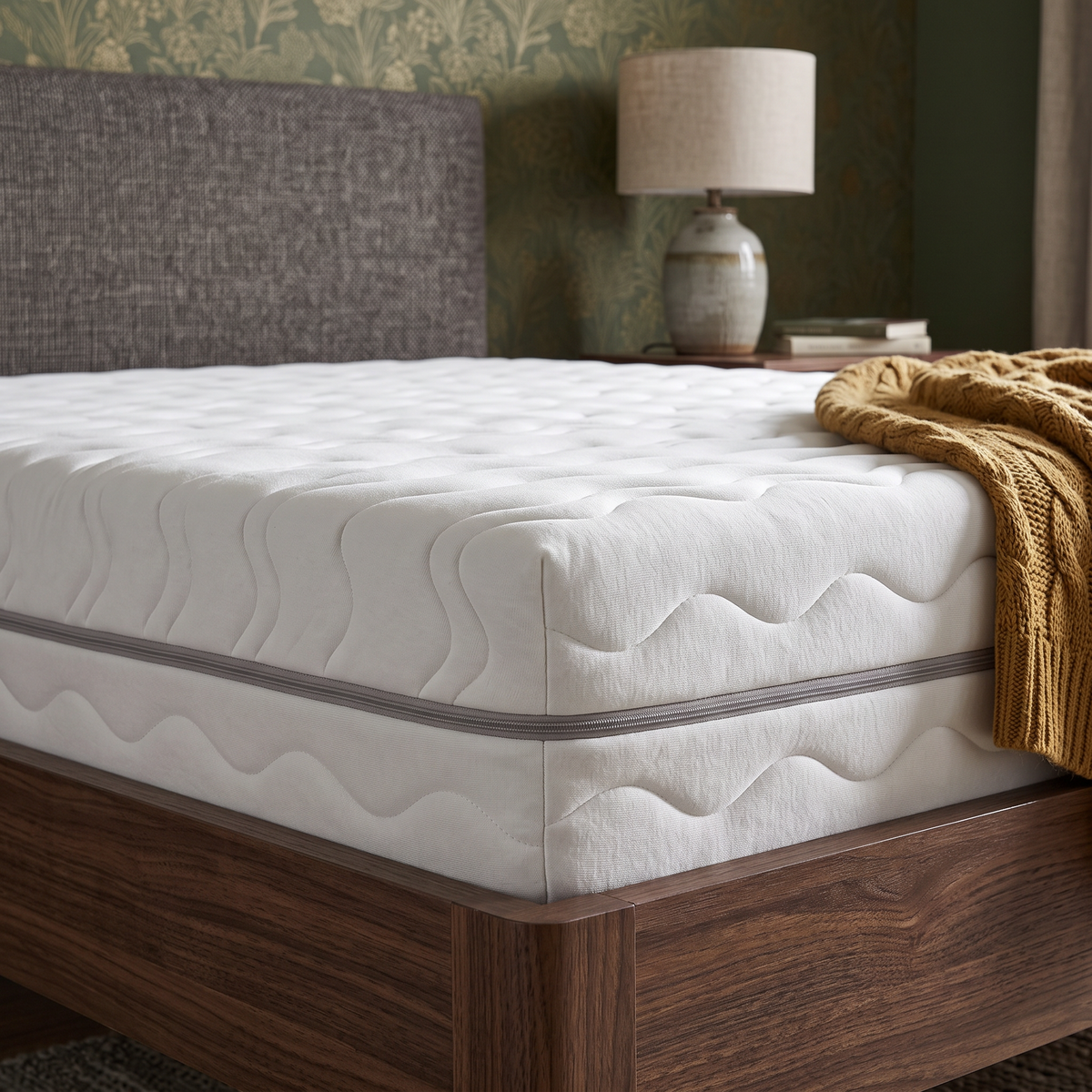 Sny Hypoallergenic Multipocket Mattress H3/H4 90x200, 140x200, 160x200 and 180x200 – in a room setting