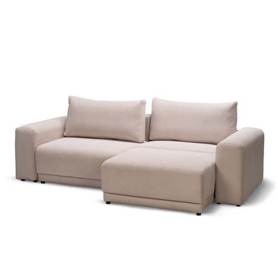 Sofa Zoria z funkcją spania 145 × 203 z pojemnikiem w stylu nowoczesnym – zdjęcie 6