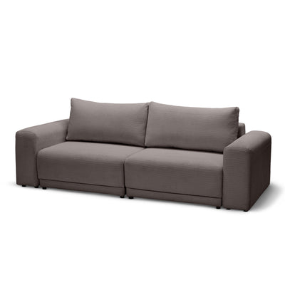 Sofa Zoria z funkcją spania 145 × 203 z pojemnikiem w stylu nowoczesnym w tkaninie POSO – zdjęcie 13
