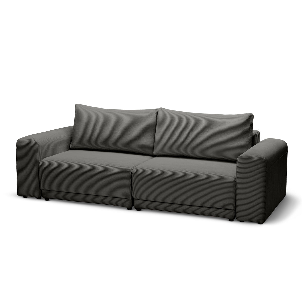 Sofa Zoria z funkcją spania 145 × 203 z pojemnikiem w stylu nowoczesnym w tkaninie POSO – zdjęcie 22