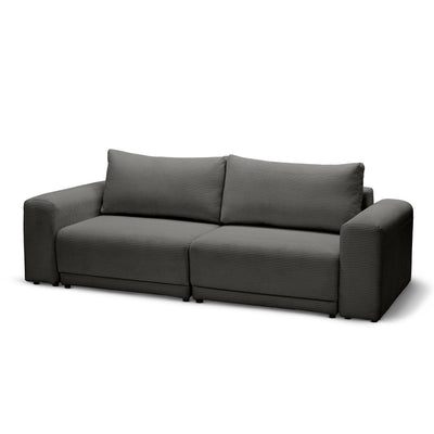 Sofa Zoria z funkcją spania 145 × 203 z pojemnikiem w stylu nowoczesnym w tkaninie POSO – zdjęcie 22