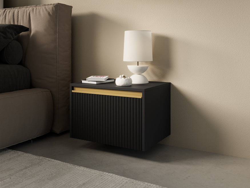 Szafka nocna Westa 54x42 cm w stylu glamour – zdjęcie 13