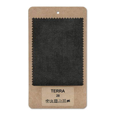 Échantillon de tissu TERRA Obscurité graphite (TERRA 28)