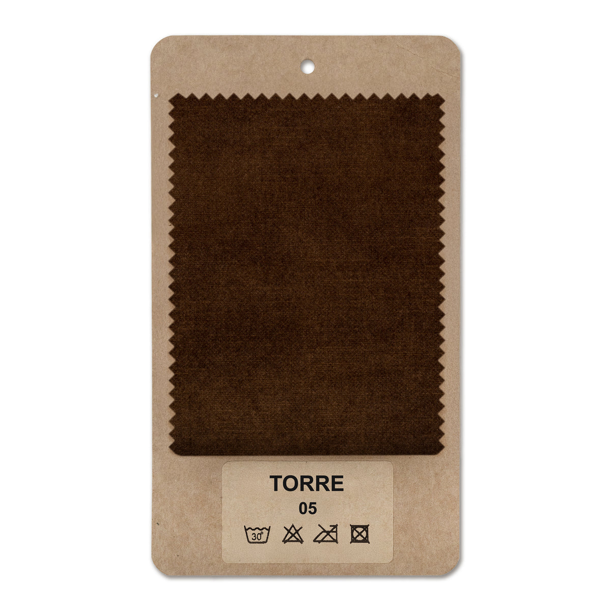 Fabric sample TORRE Black Bark (TORRE 05)