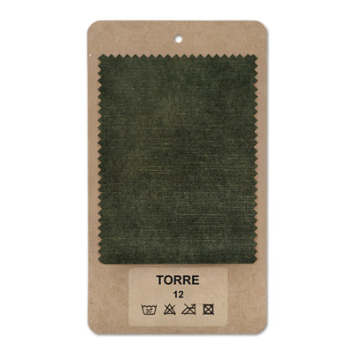 Fabric sample TORRE Dark Foliage (TORRE 12)