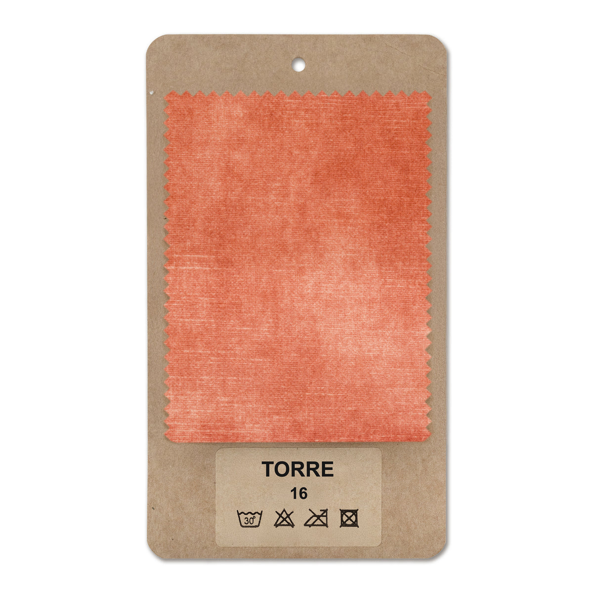 Fabric sample TORRE Brick Rose (TORRE 16)