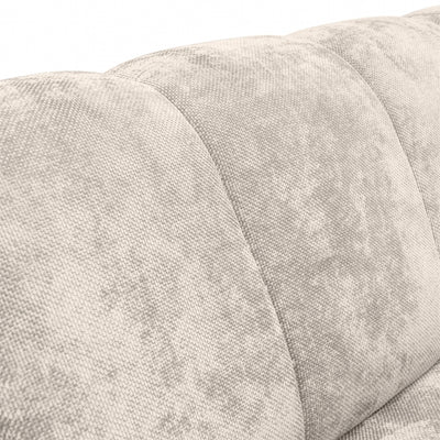 Nellia 2 Seater Sofa for Small Spaces, Vega Fabric – close-up of details and texture