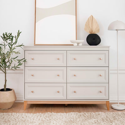 Serena Chest of Drawers 136x100 with 6 Drawers, Modern Classic Style – in a room setting