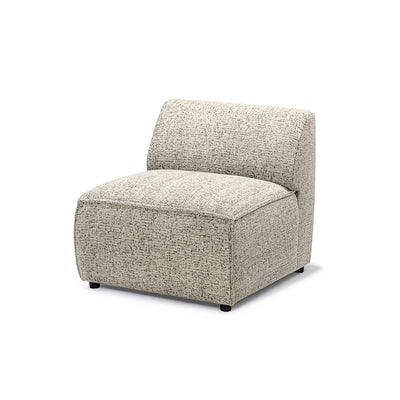 BRICK Modular Corner Sofa – Module S, Left, Porcelain Beige (BELLA 05)