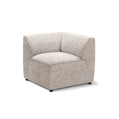 BRICK Modular Corner Sofa – Module M, Left, Porcelain Beige (BELLA 05)
