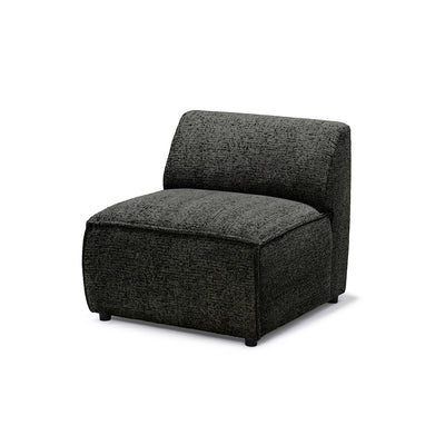 BRICK Modular Corner Sofa – Module S, Left, Basalt Ash (BELLA 20)