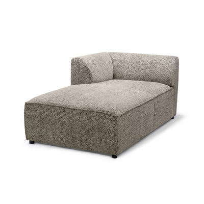 BRICK Modular Sofa Module L Left – Muted Linen (BELLA 60)