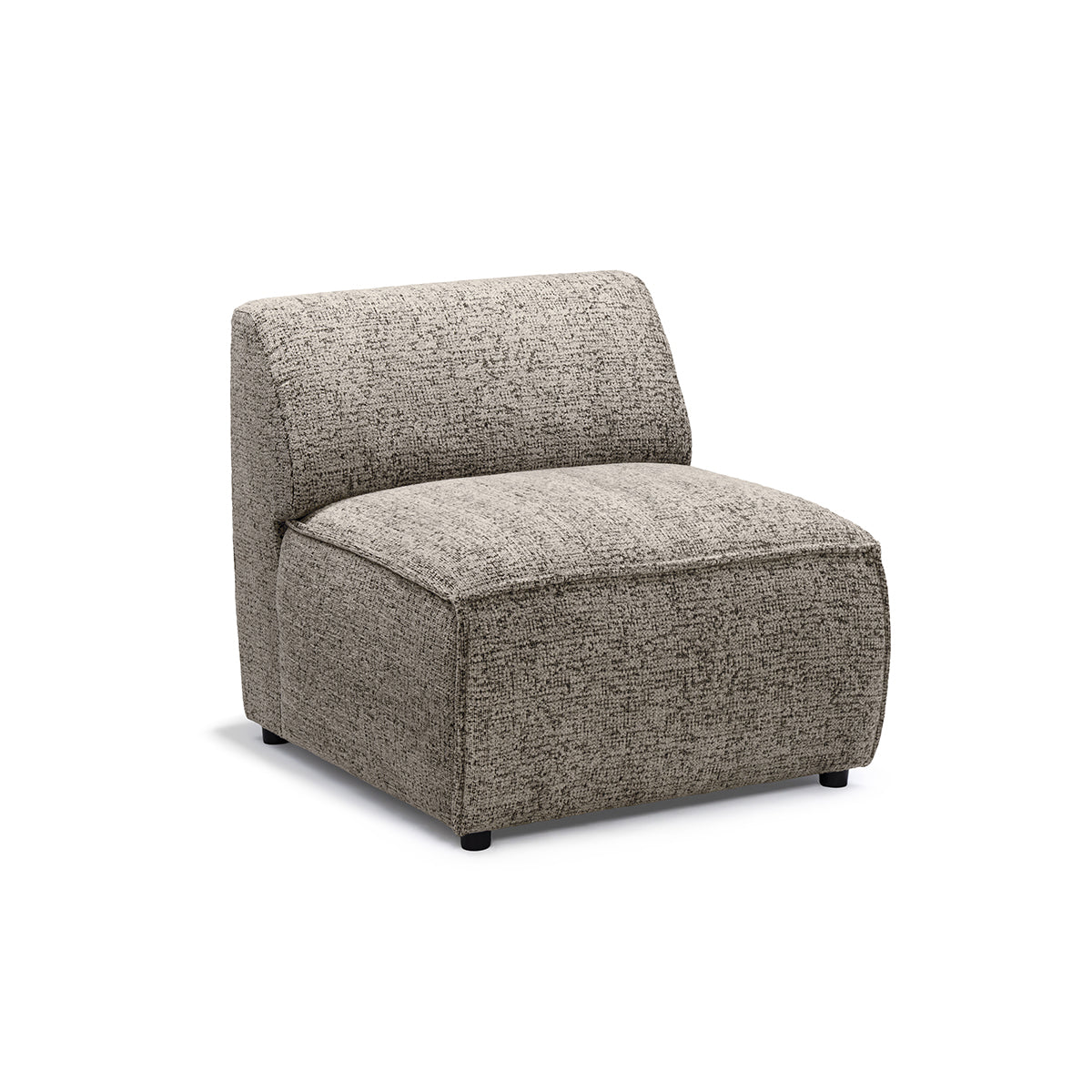 Sofa modułowa BRICK Moduł S Uniwersalny Zgaszony Len (BELLA 60)