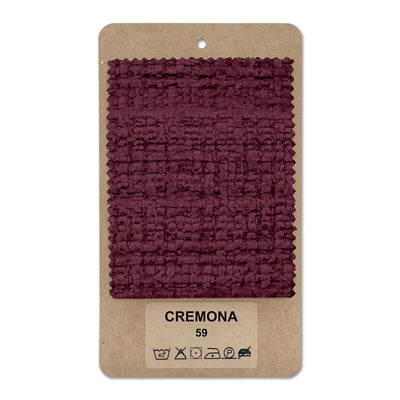 Fabric sample CREMONA Ruby Ash (CREMONA 59)