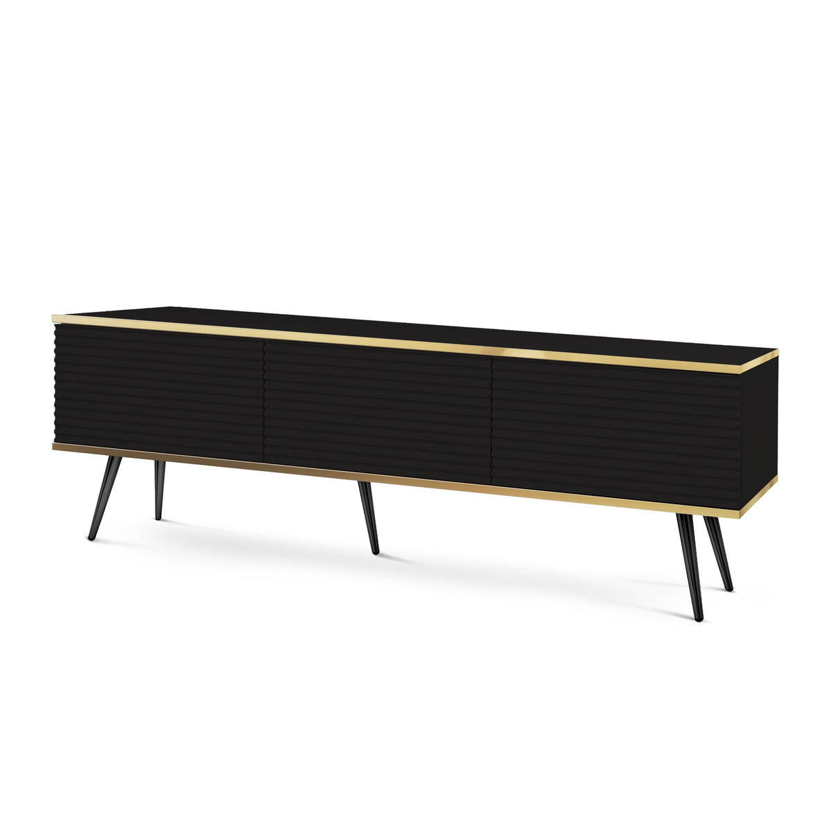 Meva TV Unit 175x30 with Gold Accents – photo 14