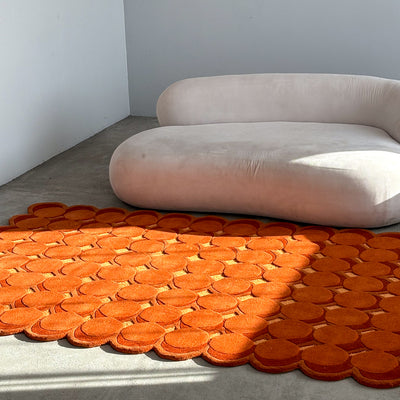 Tapis Pelli à motif géométrique en relief de style glamour - photo 3