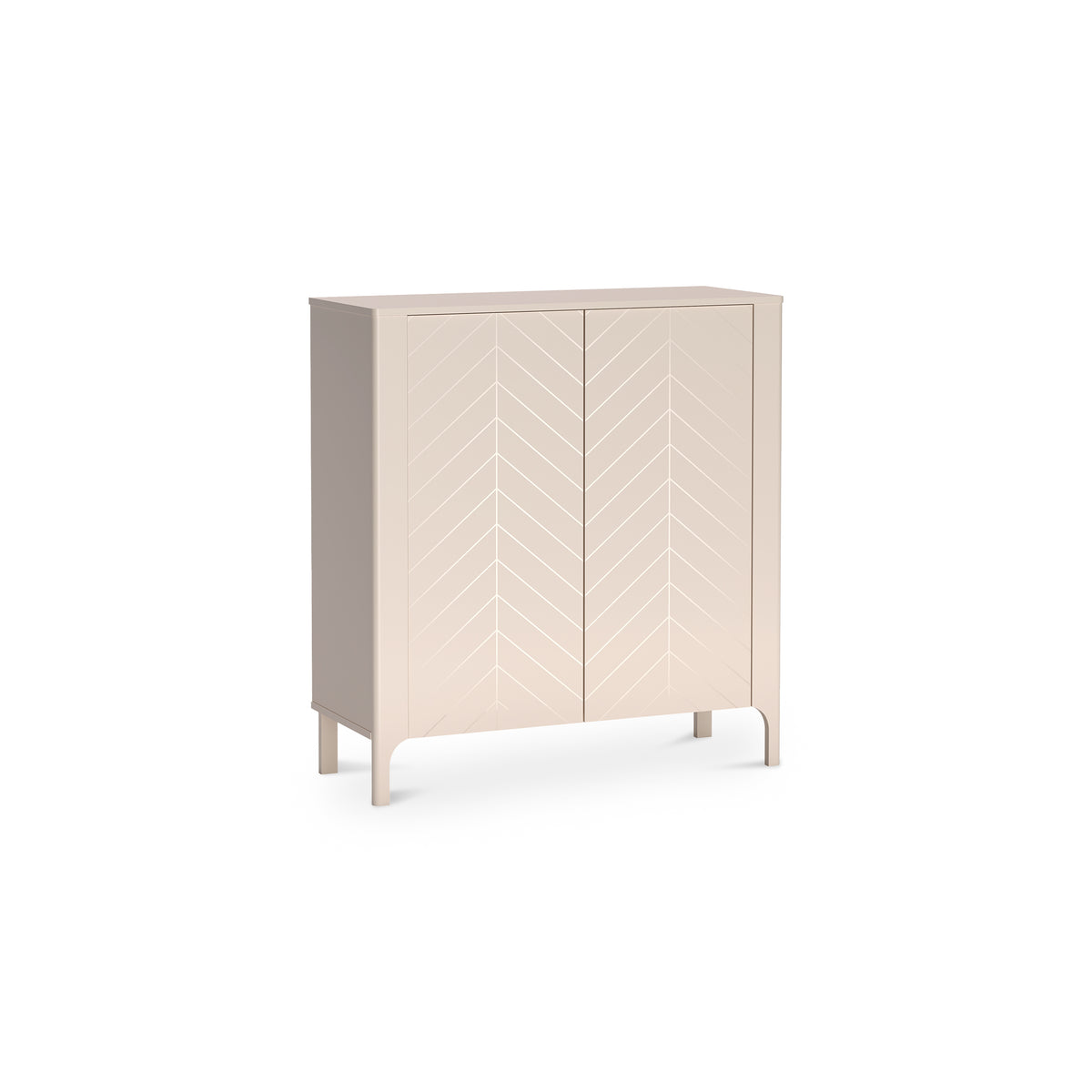Commode EKLIPSO 103x95 avec façade à deux portes de style moderne, couleur cachemire - photo principale | Pillovely