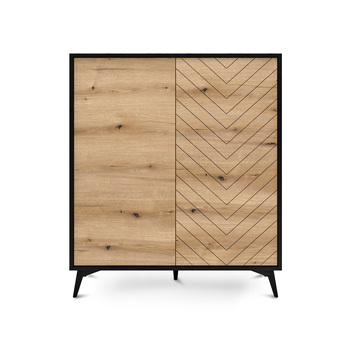 Komoda Nirwana 104x119 w stylu loftowym – zdjęcie 3