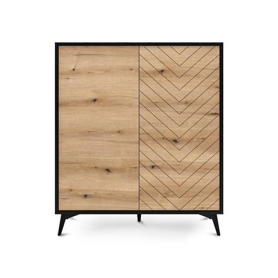 Komoda Nirwana 104x119 w stylu loftowym – zdjęcie 3