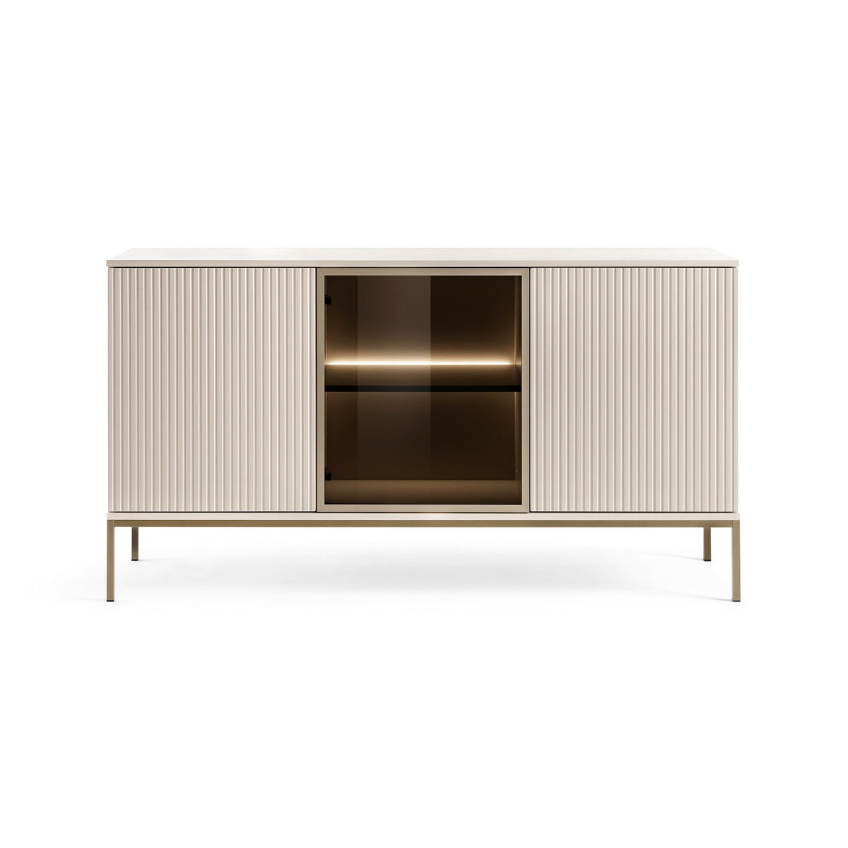 Komoda Lampy z drzwiami 154x83 w stylu loft – zdjęcie 7