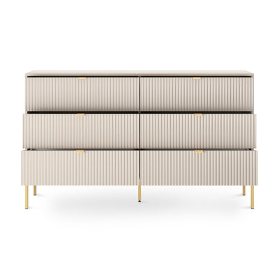 Roza Chest of Drawers 154x91, Glamour Style