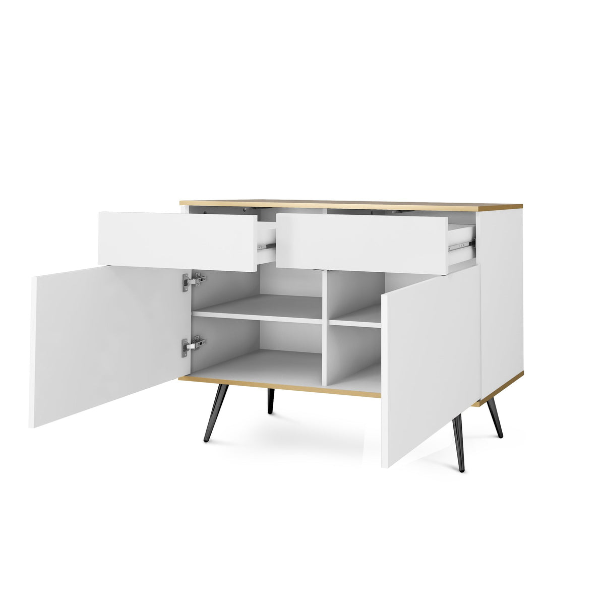 Komoda Meva 107x85 w stylu glamour – zdjęcie 9