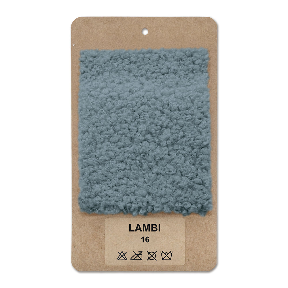 Fabric sample LAMBI Gray Blue Morning (LAMBI 16)