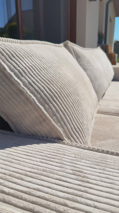 3 Seater Reversible Corner Sofa Bed 200x142–154, Loft Style | Agi
