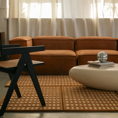 Tapis Shorin à motif géométrique inspiré du style japandi - photo 4