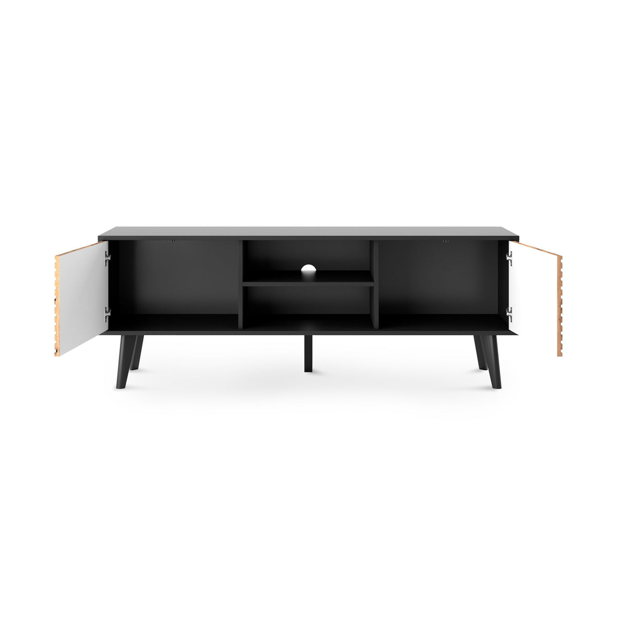 Szafka RTV Las 154x56 w stylu loft – zdjęcie 4