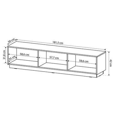 Szafka RTV Westa 180x42 – zdjęcie 5