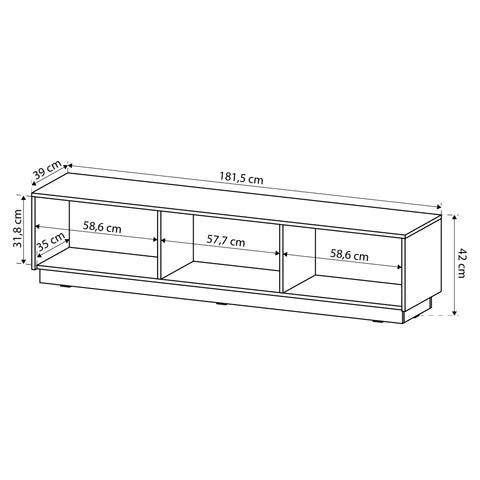 Szafka RTV Westa 180x42 – zdjęcie 5