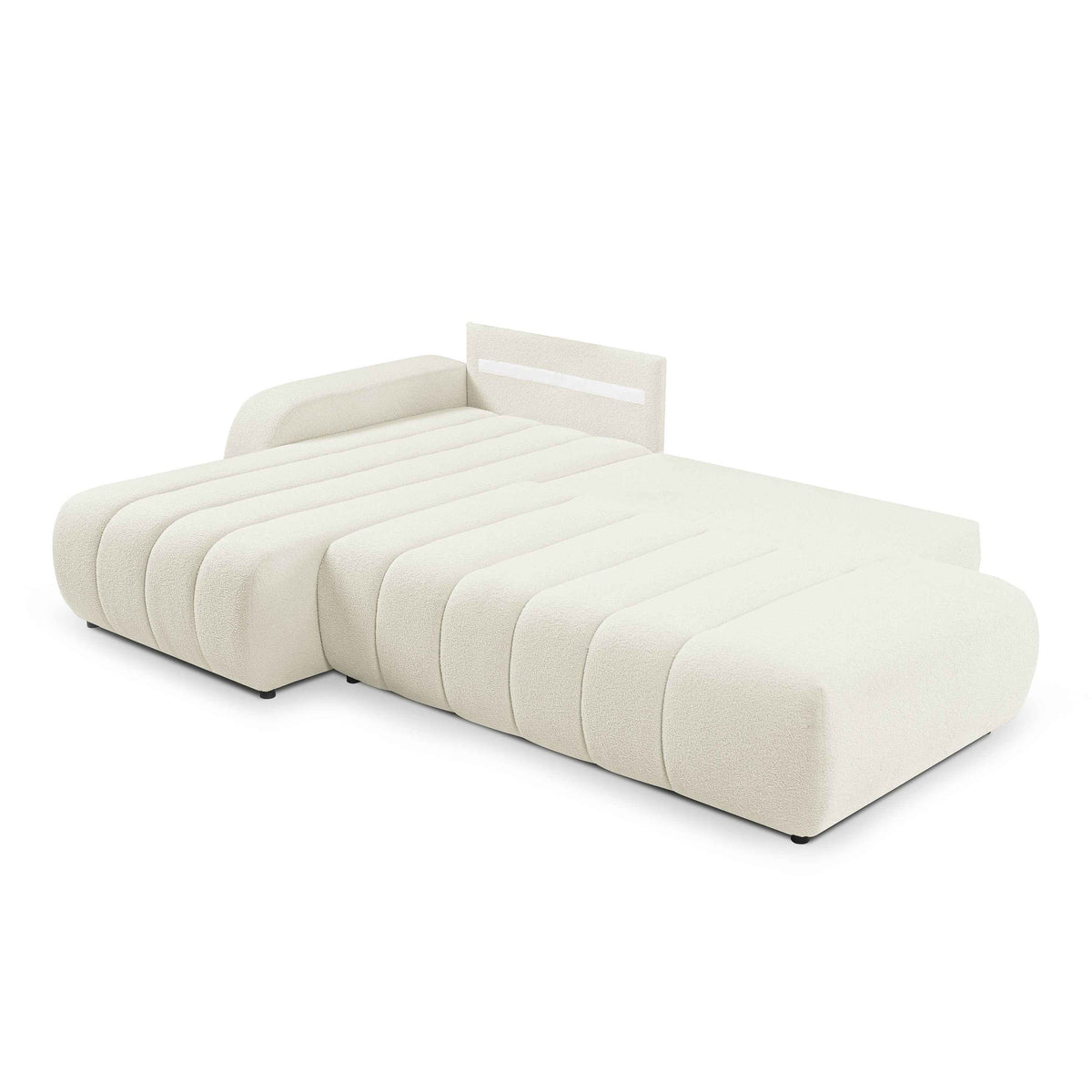 Baloa Corner Sofa Bed DL 276 cm, Modern Style