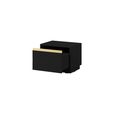 Szafka nocna Westa 54x42 cm w stylu glamour – zdjęcie 11