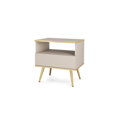 Szafka nocna Meva 54x59 cm w stylu modern classic – zdjęcie główne | Pillovely