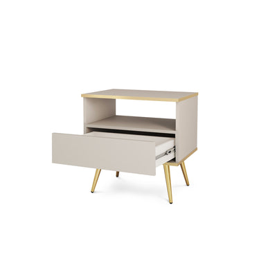 Szafka nocna Meva 54x59 cm w stylu modern classic – zdjęcie 3
