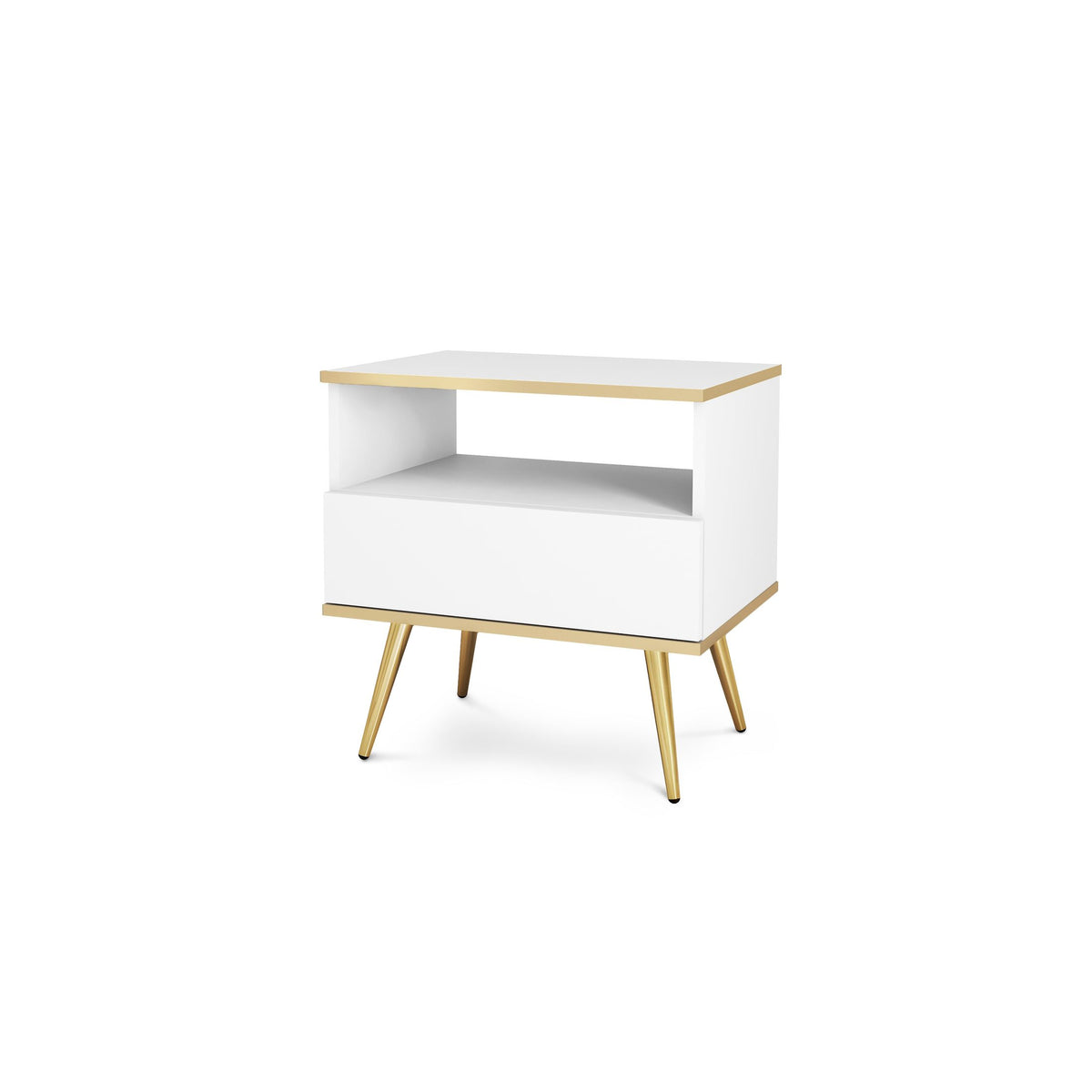 Szafka nocna Meva 54x59 cm w stylu modern classic – zdjęcie 8