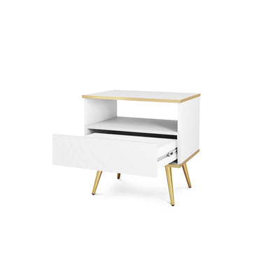 Szafka nocna Meva 54x59 cm w stylu modern classic – zdjęcie 9