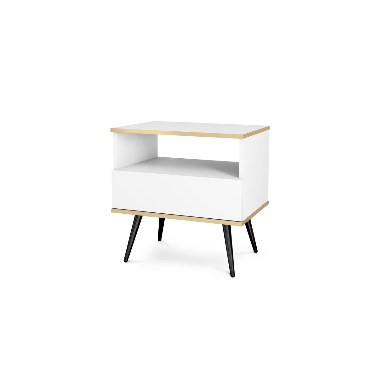 Szafka nocna Meva 54x59 cm w stylu modern classic – zdjęcie 11