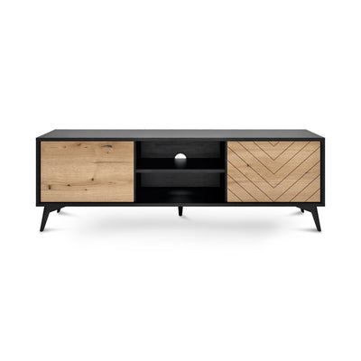 Szafka RTV Nirwana 154x50 w stylu nowoczesnym – zdjęcie 3