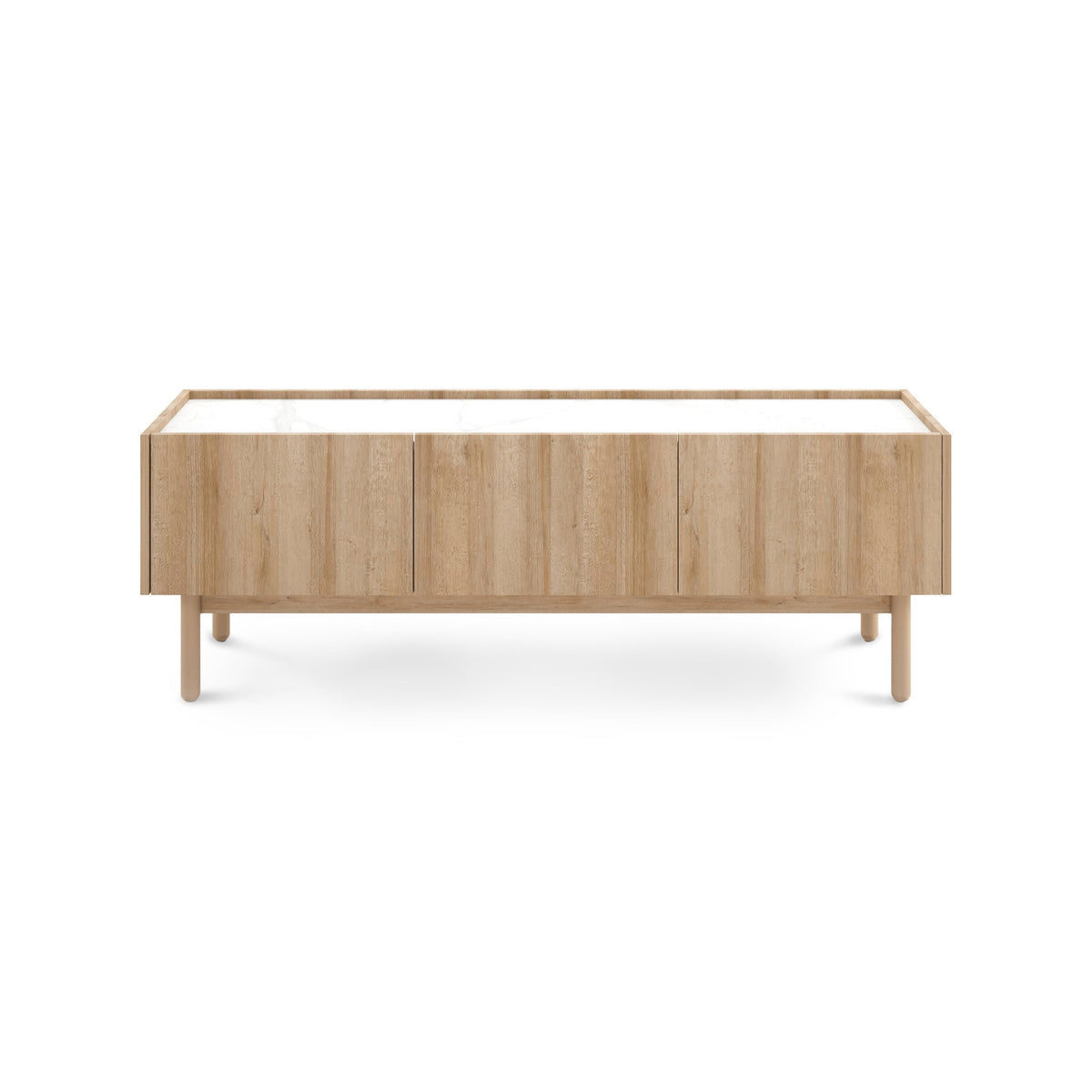 Szafka RTV 144x48 w stylu boho | Anawa
