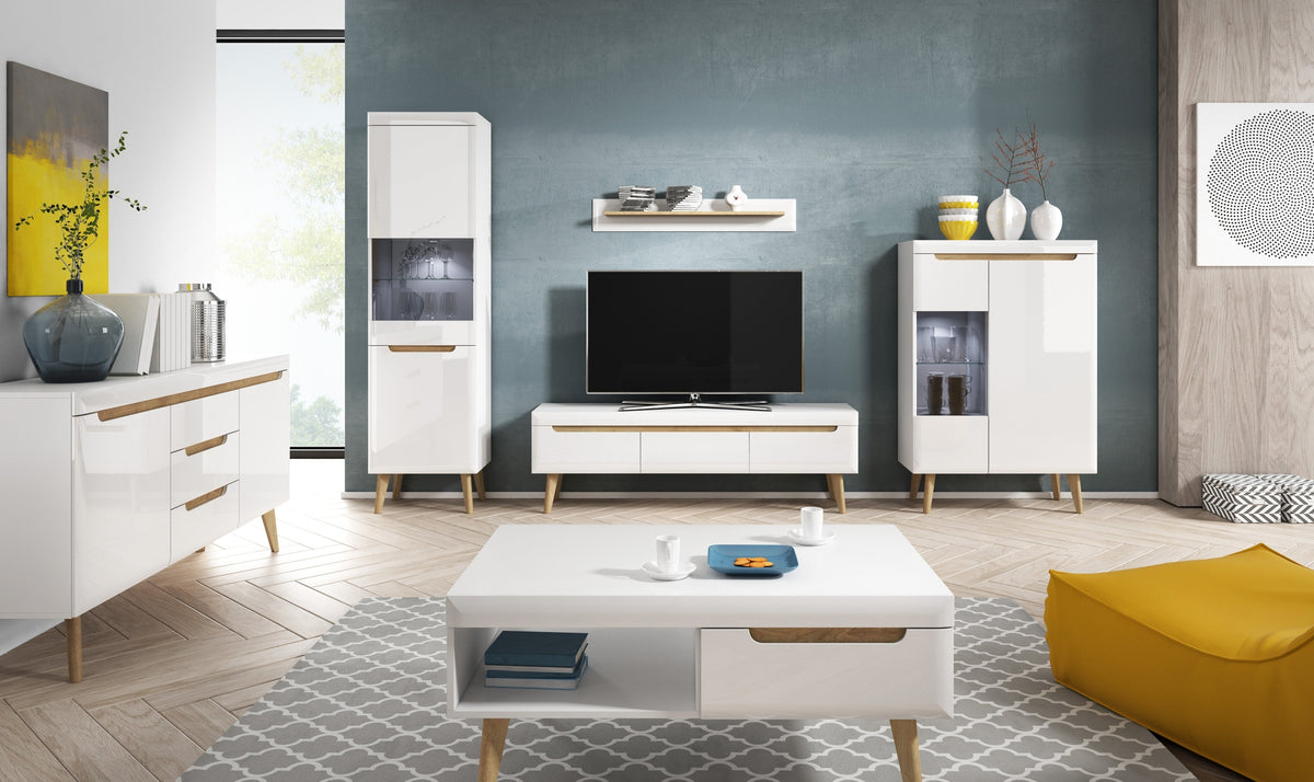 Trava Sideboard 107x83, Scandinavian Style – in a room setting