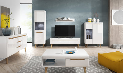Trava Sideboard 107x83, Scandinavian Style – in a room setting